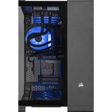 ALTERNATE Gaming PC Sort/gennemsigtig