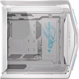 ASUS ROG GR701 Hyperion White Hvid, Store towerkabinet Hvid, PC, Hvid, ATX, EATX, micro ATX, Mini-ITX, Aluminium, Flere, Front