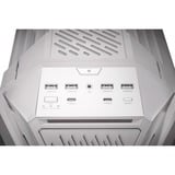 ASUS ROG GR701 Hyperion White Hvid, Store towerkabinet Hvid, PC, Hvid, ATX, EATX, micro ATX, Mini-ITX, Aluminium, Flere, Front