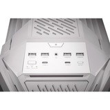 ASUS ROG GR701 Hyperion White Tower Hvid, Store towerkabinet Hvid, Tower, PC, Hvid, ATX, EATX, micro ATX, Mini-ITX, Aluminium, Spil
