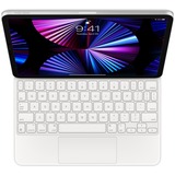 Apple MJQJ3LB/A tastatur til mobil enhed Hvid QWERTY US engelsk Hvid, Amerikansk layout, Saks-switch, QWERTY, US engelsk, Trackpad, 1 mm, Apple, iPad Pro 12.9-inch (3rd, 4th or 5th generation) iPad Pro 11-inch (1st, 2nd or 3rd generation) iPad...