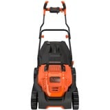 BLACK+DECKER BEMW481BH plæneklipper Skubbe plæneklipper Vekselstrøm Sort, Orange Orange/Sort, Skubbe plæneklipper, 800 m², 42 cm, 2 cm, 7 cm, 50 L