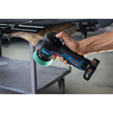 Bosch Batteri-polermaskine GPO 12V-77 Professional solo, 12 Volt Blå/Sort