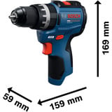 Bosch Batteri slagboremaskine GSB12V-31 i L-BOXX, Slagborer skruemaskine Detail