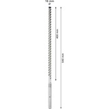 Bosch Expert SDS Max-8X Hammer drill bit 1 stk, Boremaskine Borehammer, Hammer drill bit, 1,6 cm, 540 mm, Beton, Sten, 40 cm