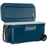 Coleman 100QT Xtreme Wheeled, Køleboks Blå/Hvid