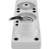 Corsair XD7 Pumpe og reservoir Hvid, Pumpe og reservoir, Messing, Kobber, Hvid, 4-polet, 1 stk