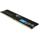 Crucial CT16G48C40U5 hukommelsesmodul 16 GB 1 x 16 GB DDR5 4800 Mhz Fejlkorrigerende kode Sort, 16 GB, 1 x 16 GB, DDR5, 4800 Mhz