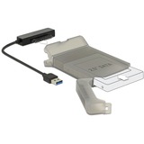 DeLOCK USB 3.2 Gen 1 Konverter, USB-A stik > SATA 22-pin stik Sort