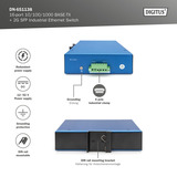 Digitus 16-port Gigabit Ethernet-netværk, Switch 