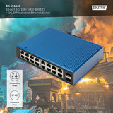 Digitus 16-port Gigabit Ethernet-netværk, Switch 