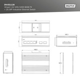 Digitus 16-port Gigabit Ethernet-netværk, Switch 