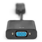 Digitus DisplayPort adapter / konverter Sort