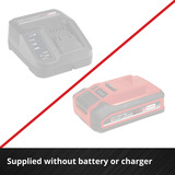 EINHELL Power X-Change batterikompressor TE-AC 36/150 Li OF - Solo, 36 Volt (2x18V) Sort/Rød