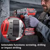 EINHELL TP-CD 18/70 Li-i BL, 4514315, Slagborer skruemaskine Sort/Rød