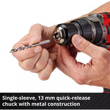 EINHELL TP-CD 18/70 Li-i BL, 4514315, Slagborer skruemaskine Sort/Rød