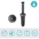 GARDENA 8232-20, Sprinkler Sort/grå