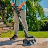 GARDENA Rullebørste Medium, til Akku-Multi-Renser AquaBrush, Vaskebørster grå/Turkis