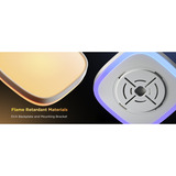 Govee 30cm RGBWW + RGBIC Firkantet Smart Loftslampe, LED lys 