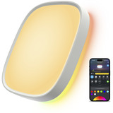 Govee 30cm RGBWW + RGBIC Firkantet Smart Loftslampe, LED lys 