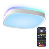 Govee 30cm RGBWW + RGBIC Firkantet Smart Loftslampe, LED lys 