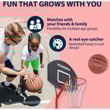 HUDORA Start Basketballständer 260, Fitnessredskab Rød/Sort