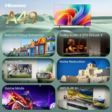 Hisense 32A49S, LED-tv Sort