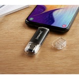Intenso Twist Line 256 GB, USB-stik antracit/gennemsigtig