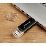Intenso Twist Line 256 GB, USB-stik antracit/gennemsigtig