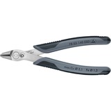 KNIPEX 78 03 140 ESD Ikke kategoriseret, Elektronik tænger grå, Side-cutting pliers, Rustfrit Stål, Stål, Plastik, Sort/grå, 12,5 cm, 55 g