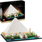 LEGO Architecture Den store pyramide i Giza, Bygge legetøj Byggesæt, 18 År, Plast, 1476 stk, 2,47 kg