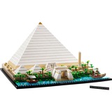 LEGO Architecture Den store pyramide i Giza, Bygge legetøj Byggesæt, 18 År, Plast, 1476 stk, 2,47 kg