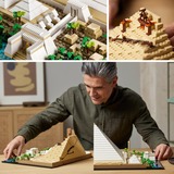 LEGO Architecture Den store pyramide i Giza, Bygge legetøj Byggesæt, 18 År, Plast, 1476 stk, 2,47 kg