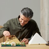 LEGO Architecture Den store pyramide i Giza, Bygge legetøj Byggesæt, 18 År, Plast, 1476 stk, 2,47 kg