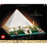 LEGO Architecture Den store pyramide i Giza, Bygge legetøj Byggesæt, 18 År, Plast, 1476 stk, 2,47 kg