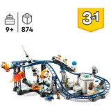 LEGO Creator Rum-rutsjebane, Bygge legetøj Byggesæt, 9 År, Plast, 874 stk, 1,9 kg