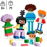 LEGO DUPLO Byg selv-personer med store følelser, Bygge legetøj Byggesæt, 3 År, Plast, 71 stk, 1,25 kg