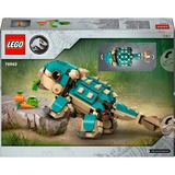 LEGO Jurassic World Baby Bumpy: Ankylosaurus, Bygge legetøj Byggesæt, 7 År, Plast, 358 stk, 388 g