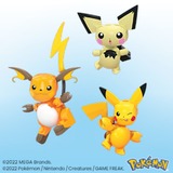 Mattel Pokémon Pikachu-udviklingssæt, Bygge legetøj Byggesæt, 7 År, Plast, 159 stk, 316,2 g