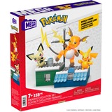 Mattel Pokémon Pikachu-udviklingssæt, Bygge legetøj Byggesæt, 7 År, Plast, 159 stk, 316,2 g