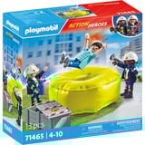 PLAYMOBIL City Action Brandmænd med luftmadrasser, Bygge legetøj 