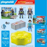 PLAYMOBIL City Action Brandmænd med luftmadrasser, Bygge legetøj 