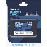 Patriot Burst Elite 2.5" 1920 GB Serial ATA III, Solid state-drev Sort, 1920 GB, 2.5", 450 MB/s, 6 Gbit/sek.