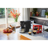 Philips Switch 3in1 HD6594/62 Pude- og filterkaffemaskine, Padmaschine Sort, Kombi kaffemaskine, 1 L, Kaffekapsel, Malet kaffe, 1450 W, Sort