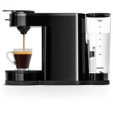 Philips Switch 3in1 HD6594/62 Pude- og filterkaffemaskine, Padmaschine Sort, Kombi kaffemaskine, 1 L, Kaffekapsel, Malet kaffe, 1450 W, Sort