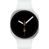 Samsung Galaxy Watch 8 3,3 cm (1.3") AMOLED 40 mm Digital 438 x 438 pixel Berøringsskærm Sølv Wi-Fi GPS (satellit), SmartWatch Sølv, 3,3 cm (1.3"), AMOLED, Berøringsskærm, 32 GB, GPS (satellit), 30 g
