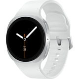 Samsung Galaxy Watch 8 3,3 cm (1.3") AMOLED 40 mm Digital 438 x 438 pixel Berøringsskærm Sølv Wi-Fi GPS (satellit), SmartWatch Sølv, 3,3 cm (1.3"), AMOLED, Berøringsskærm, 32 GB, GPS (satellit), 30 g