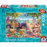 Schmidt Spiele Solrig pause på stranden, Puslespil 