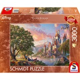 Thomas Kinkade Studios: Belle's Magical World, Puslespil