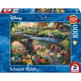 Schmidt Spiele Thomas Kinkade: Painter of Light - Disney - Alice i Eventyrland, Puslespil 